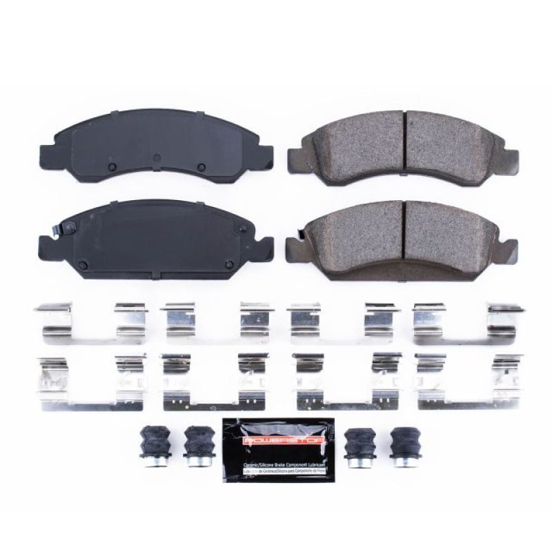 Power Stop 08-19 Cadillac Escalade Front Z23 Evolution Sport Brake Pads w/Hardware - SMINKpower Performance Parts PSBZ23-1363 PowerStop