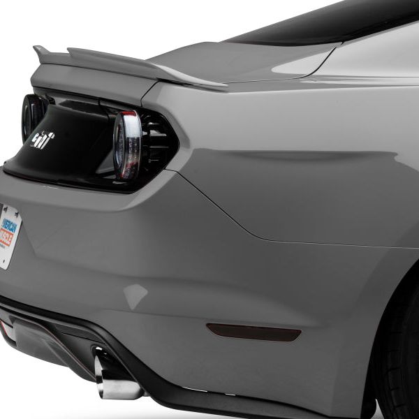 Raxiom 15-22 Ford Mustang Halo LED Tail Lights - Gloss Black Housing (Smoked Lens) - SMINKpower Performance Parts RAX393827 Raxiom