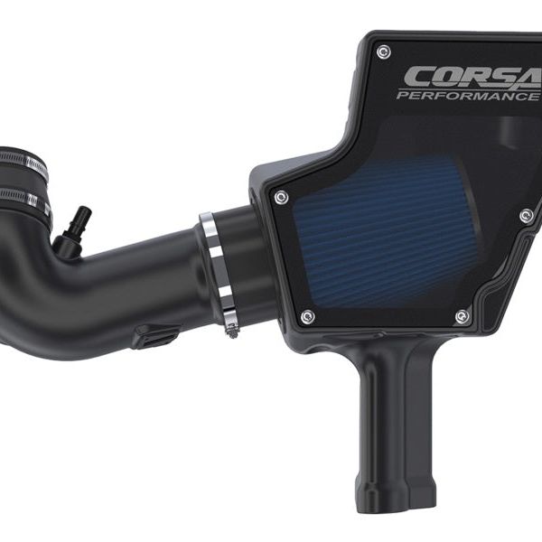 Corsa Air Intake Maxflow 5 Oiled Closed Box 18-20 Ford Mustang GT 5.0L V8 - SMINKpower Performance Parts COR419850 CORSA Performance