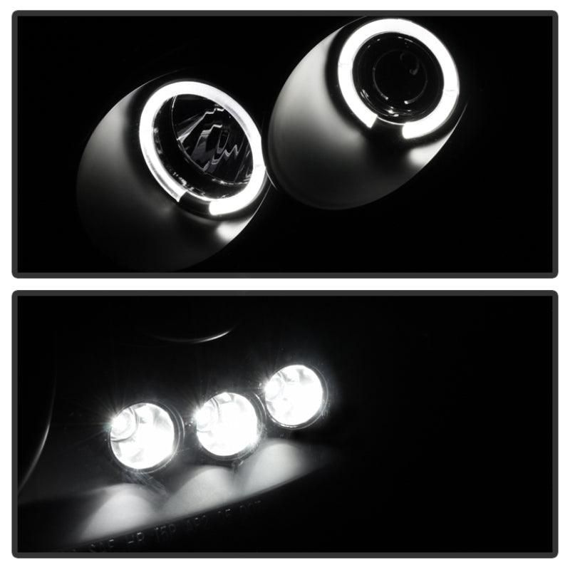 Spyder Chevy Cobalt 05-10 Projector Headlights LED Halo LED Blk Smke PRO-YD-CCOB05-HL-BSM - SMINKpower.eu