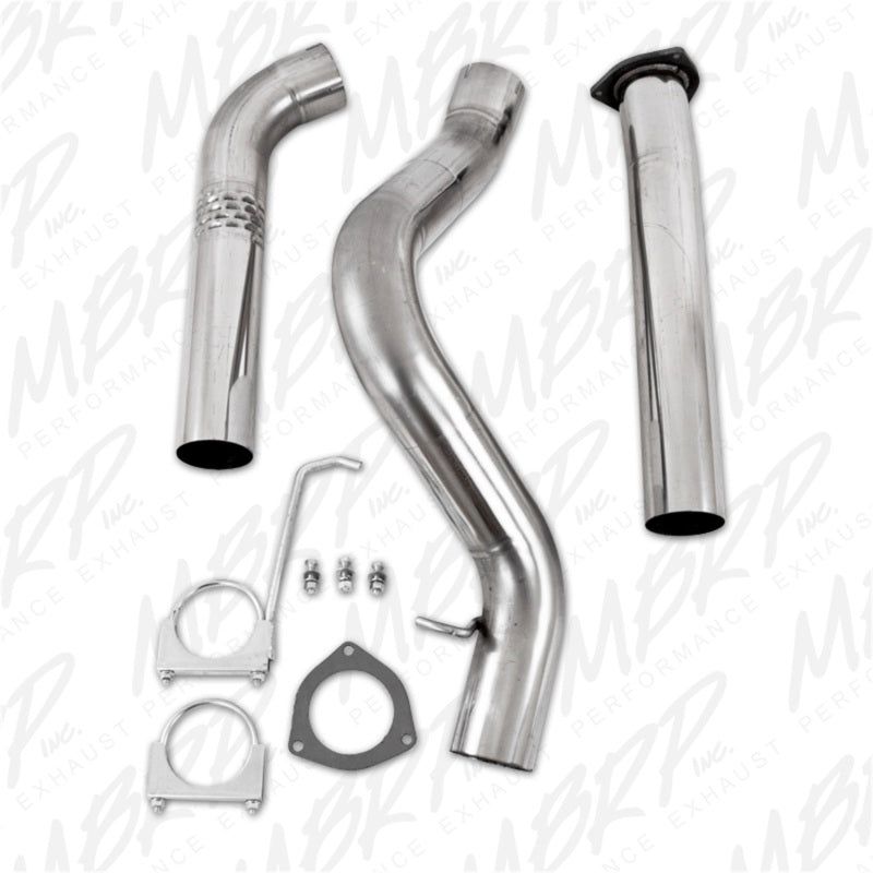 MBRP 07-10 Chevy/GMC 2500/3500 Duramax LMM 4in Filter Back Single Side T409 No Muffler-DPF Back-MBRP-MBRPS6026SLM-SMINKpower Performance Parts