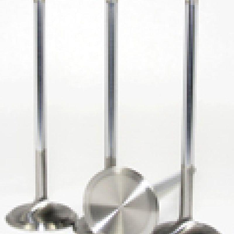 GSC P-D 4B11T 21-4N Chrome Polished Intake Valve - 35mm Head (STD) - SET 8-Valves-GSC Power Division-GSC2022-8-SMINKpower Performance Parts