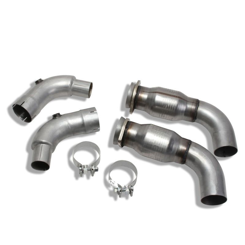 BBK 05-20 Dodge Challenger/Charger 6.1/6.2/6.4L Hemi 3in Catted High Flow Mid Pipe-Connecting Pipes-BBK-BBK16481-SMINKpower Performance Parts