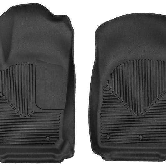 Husky Liners 11-22 Dodge Durango / 11-14 Jeep Grand Cherokee X-Act Contour Black Front Floor Liners-Floor Mats - Rubber-Husky Liners-HSL53561-SMINKpower Performance Parts