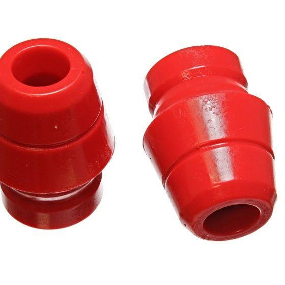 Energy Suspension 97-06 Jeep Wrangler YJ/TJ Red Front Bump Stop Set (Set of 2)-Bushing Kits-Energy Suspension-ENG2.9101R-SMINKpower Performance Parts