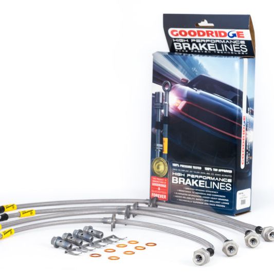 Goodridge 2015 Chevrolet Camaro Z-28 SS Brake Lines (Only Fits Z-28) - SMINKpower Performance Parts GRI12298 Goodridge