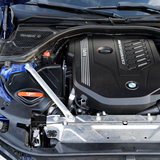 Injen 20-22 BMW M240i/M340i/M440i/xDrive Evolution Roto-Molded Air Intake System W/ SuperNano-Web - SMINKpower Performance Parts INJEVO1108 Injen