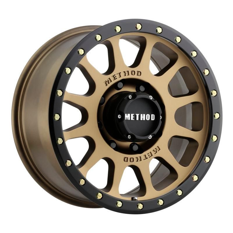 Method MR305 NV 20x10 -18mm Offset 8x6.5 130.81mm CB Method Bronze/Black Street Loc Wheel - SMINKpower Performance Parts MRWMR30521080918N Method Wheels