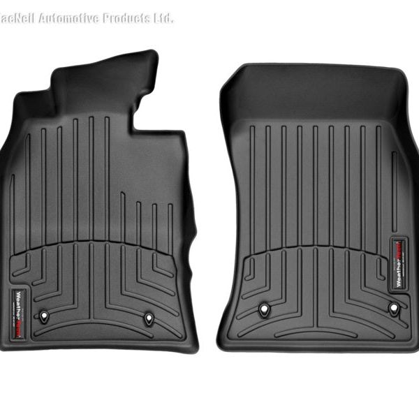 WeatherTech 02-06 Mini Cooper Front FloorLiner - Black - SMINKpower Performance Parts WET441371 WeatherTech