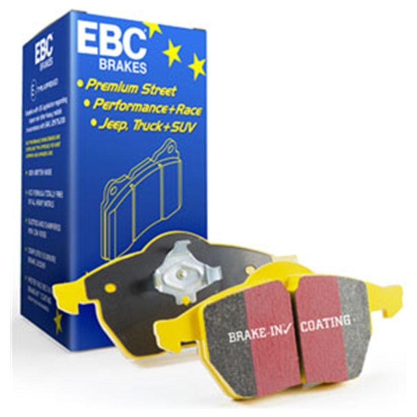 EBC 11-15 Audi Q7 3.0 Supercharged Yellowstuff Rear Brake Pads-Brake Pads - Performance-EBC-EBCDP41474R-SMINKpower Performance Parts