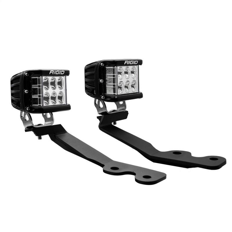 Rigid Industries 2022+ Toyota Tundra A-Pillar Lighting Kit (Fits 360-Series, D-SS Series) - SMINKpower Performance Parts RIG46808 Rigid Industries