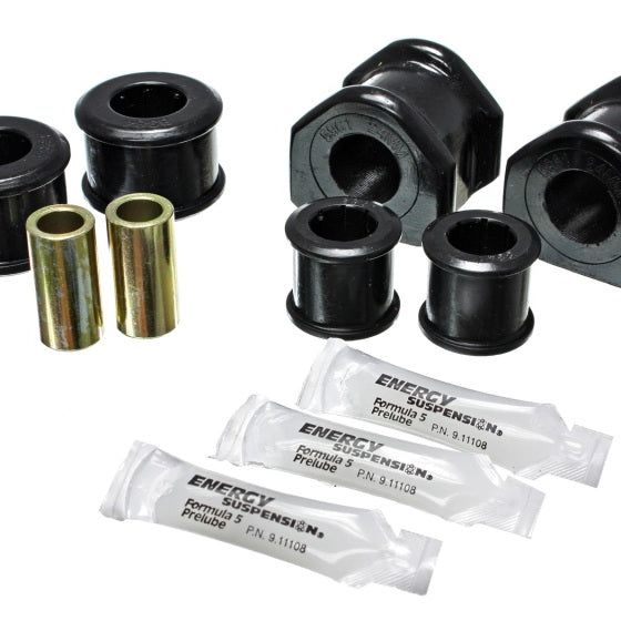 Energy Suspension 11-13 Ford Mustang Black 24mm Rear Sway Bar Bushings-Bushing Kits-Energy Suspension-ENG4.5195G-SMINKpower Performance Parts