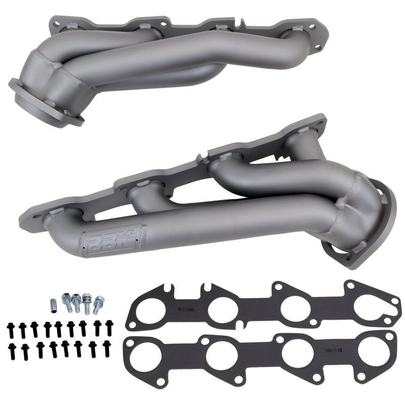 BBK 09-20 Dodge Challenger Hemi 5.7L Shorty Tuned Length Exhaust Headers - 1-3/4in Titanium Ceramic-Headers & Manifolds-BBK-BBK4028-SMINKpower Performance Parts