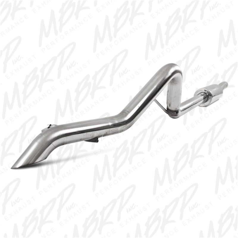 MBRP 2007-2009 Jeep Wrangler (JK) 3.8L V6 4 dr Off-Road Tail Pipe Muffler before Axle-Catback-MBRP-MBRPS5514409-SMINKpower Performance Parts