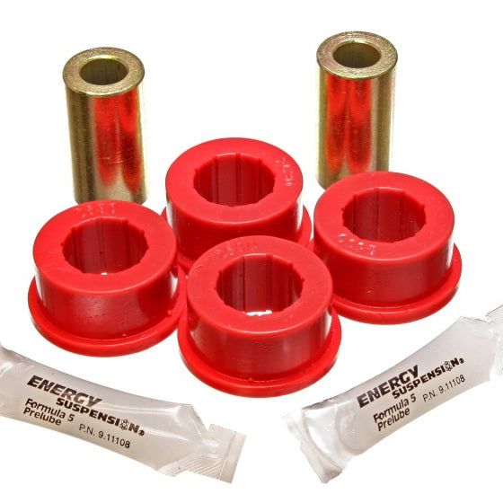 Energy Suspension 05-13 Ford Mustang Red Rear Track Arm Bushing Set-Bushing Kits-Energy Suspension-ENG4.7129R-SMINKpower Performance Parts