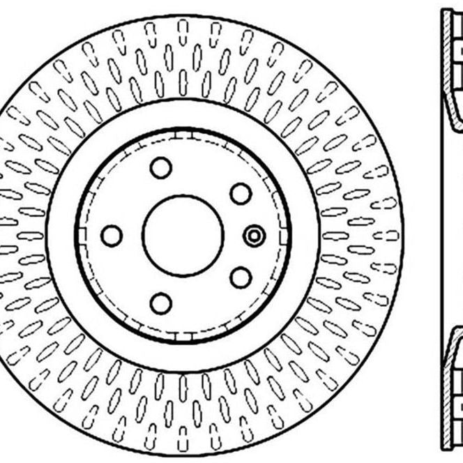 StopTech Slotted Sport Brake Rotor-Brake Rotors - Slotted-Stoptech-STO126.62128SL-SMINKpower Performance Parts