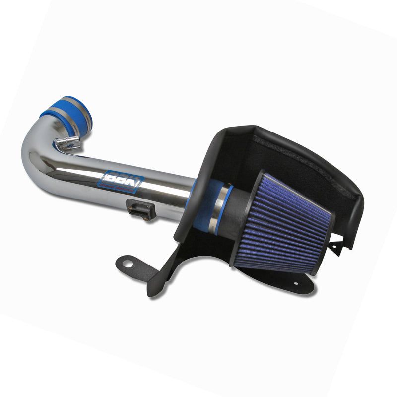 BBK 11-14 Mustang 5.0 GT Boss 302 Cold Air Intake Kit - Chrome Finish - SMINKpower Performance Parts BBK1768 BBK