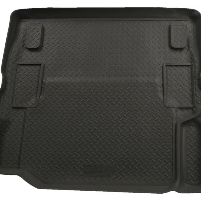 Husky Liners 07-10 Jeep Wrangler Classic Style Black Rear Cargo Liner-Floor Mats - Rubber-Husky Liners-HSL20521-SMINKpower Performance Parts