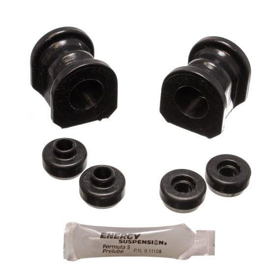 Energy Suspension 89-94 Nissan 240SX (S13) Black 25mm Front Sway Bar Bushing Set - SMINKpower Performance Parts ENG7.5123G Energy Suspension