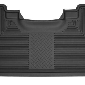 Husky Liners 21-23 Ford F-150 CC SC / 2017 F-250 SD CC X-Act Contour Rear Floor Liners - Black-Floor Mats - Rubber-Husky Liners-HSL53381-SMINKpower Performance Parts