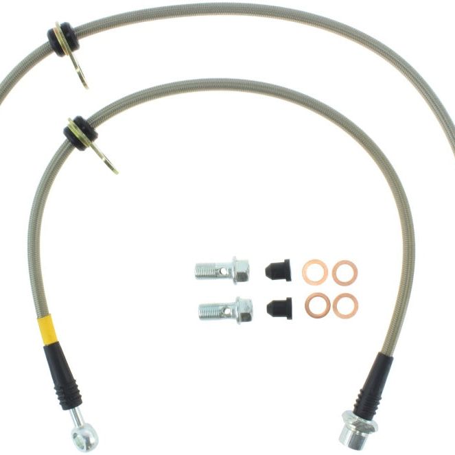 StopTech 94-99 Celica GT Rear Stainless Steel Brake Lines-Brake Line Kits-Stoptech-STO950.44515-SMINKpower Performance Parts