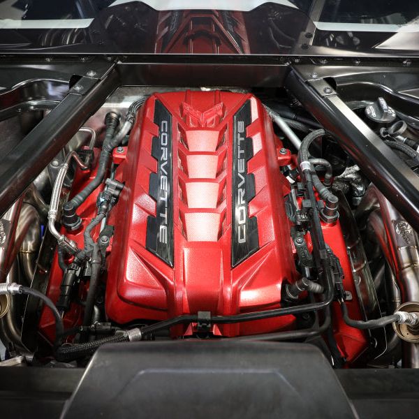 aFe Twisted 304SS Header 2020 Chevy Corvette (C8) 6.2L V8 - Titanium Ceramic Coated - SMINKpower Performance Parts AFE48-34148-T aFe