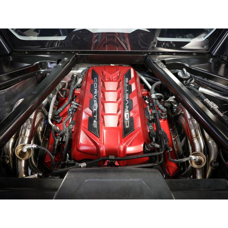 aFe Twisted 304SS Header 2020 Chevy Corvette (C8) 6.2L V8 - SMINKpower Performance Parts AFE48-34148 aFe