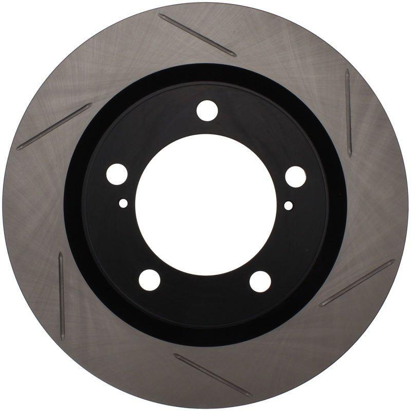 StopTech Power Slot 08-09 Toyota Sequoia / 07-09 Tundra Slotted Right Front Rotor-Brake Rotors - Slotted-Stoptech-STO126.44156SR-SMINKpower Performance Parts