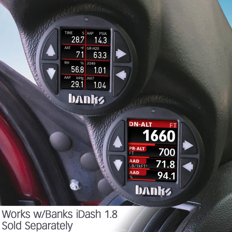 Banks Power AirMouse Ambient Air Density Sensor Module for iDash 1.8 Super Gauge-Performance Monitors-Banks Power-GBE66420-SMINKpower Performance Parts