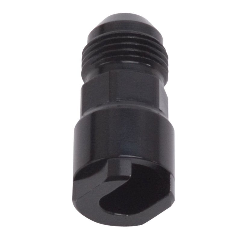 Russell Performance -8AN Male to 3/8in SAE Quick-Disconnect Female (Black Single) - SMINKpower Performance Parts RUS644133 Russell
