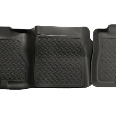 Husky Liners 02-06 Cadillac Escalade/GMC Yukon/Denali Classic Style 2nd Row Black Floor Liners-Floor Mats - Rubber-Husky Liners-HSL61451-SMINKpower Performance Parts