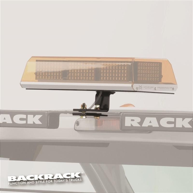 BackRack Light Bracket 16in x 7in Base Center Mount - SMINKpower Performance Parts BCK91002REC BackRack