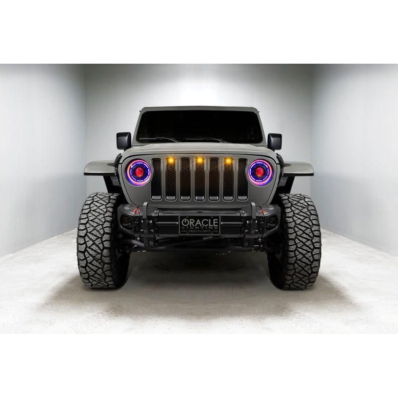 Oracle Pre-Runner Style LED Grille Kit for Jeep Gladiator JT - Amber - SMINKpower Performance Parts ORL5871-005 ORACLE Lighting