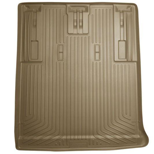 Husky Liners 07-13 GM Escalade/Suburban/Yukon WeatherBeater Tan Rear Cargo Liners (5 Ft.)-Floor Mats - Rubber-Husky Liners-HSL28273-SMINKpower Performance Parts