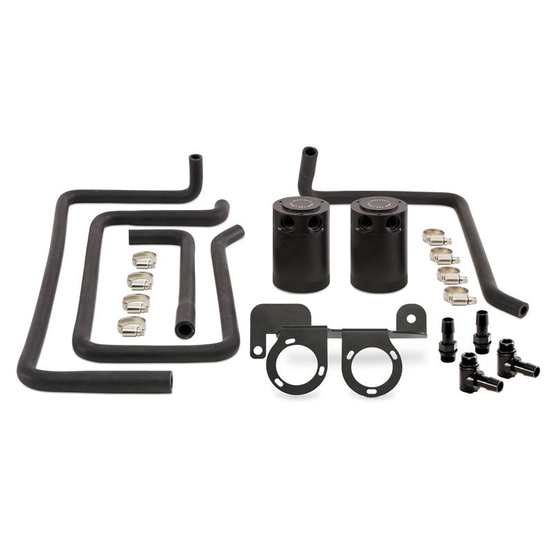 Mishimoto 07-13 Infiniti G37 Baffled Oil Catch Can Kit-Oil Catch Cans-Mishimoto-MISMMBCC-G37-08PBE-SMINKpower Performance Parts