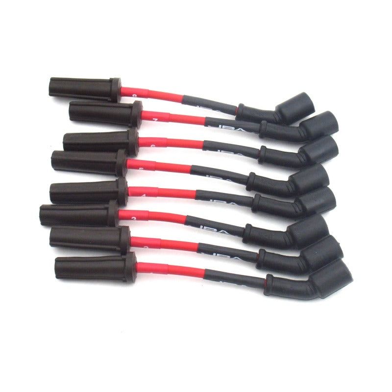 JBA 10-20 Chevrolet Camaro 6.2L Ignition Wires - Red-Ignition Coils-JBA-JBAW0812-SMINKpower Performance Parts