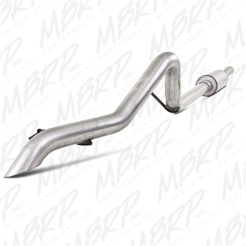 MBRP 2007-2009 Jeep Wrangler (JK) 3.8L V6 4 dr Off-Road Tail Pipe Muffler before Axle-Axle Back-MBRP-MBRPS5514AL-SMINKpower Performance Parts