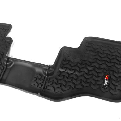 Rugged Ridge Floor Liner Rear Black 1976-1986 Jeep CJ-7 87-95 Jeep Wrangler YJ - SMINKpower Performance Parts RUG12950.22 Rugged Ridge