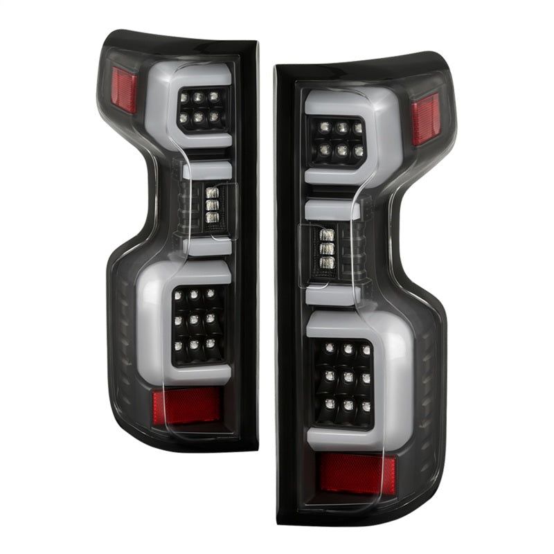 Spyder Chevy Silverado 19-20 (Do Not Fit Halogen Model) LED Tail Light Blk ALT-YD-CS19LED-BK - SMINKpower Performance Parts SPY5087270 SPYDER