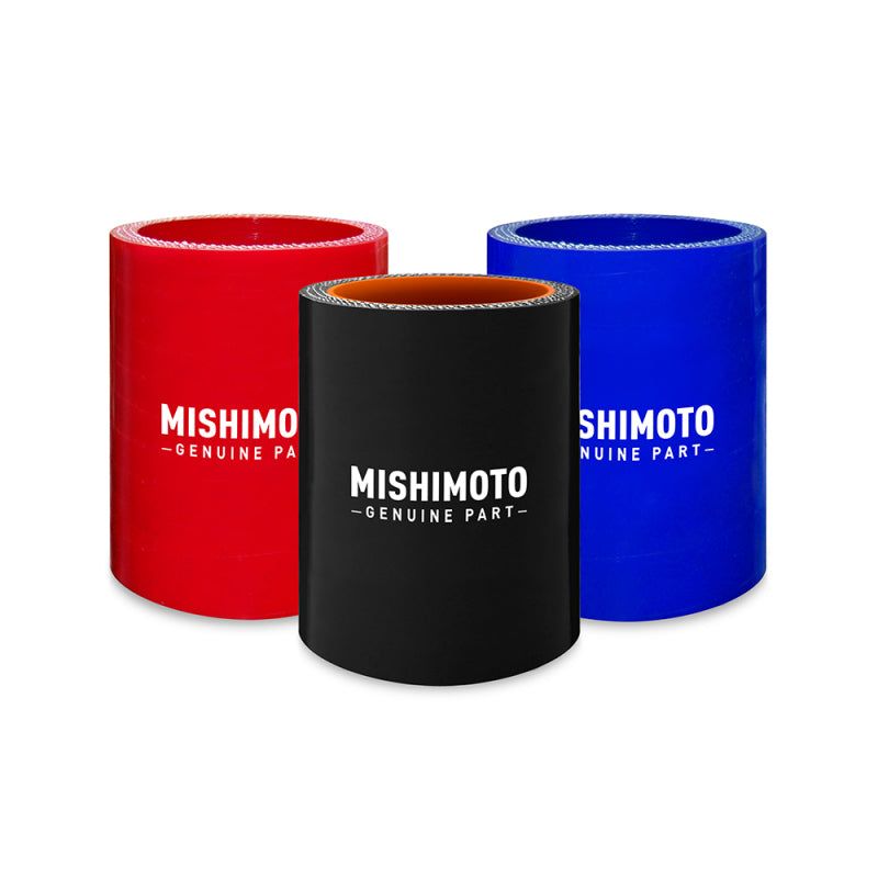 Mishimoto 4 Inch Straight Coupler - Black-Silicone Couplers & Hoses-Mishimoto-MISMMCP-4SBK-SMINKpower Performance Parts