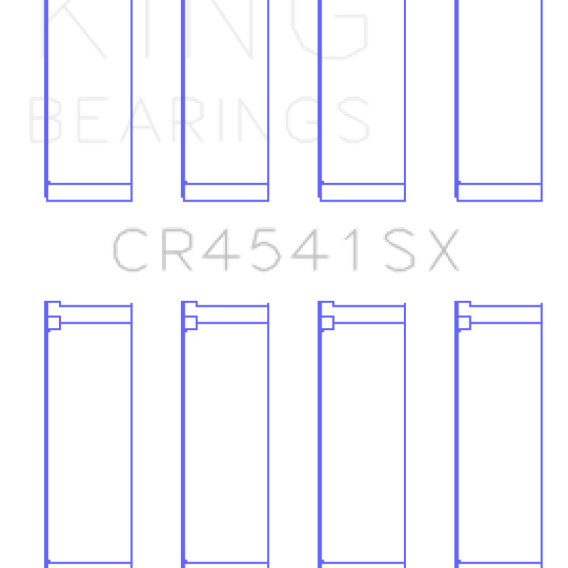 King Bearings Connecting Rod Bearing Set - for Honda F23A/F23Z/K20A3-Bearings-King Engine Bearings-KINGCR4541SX-SMINKpower Performance Parts
