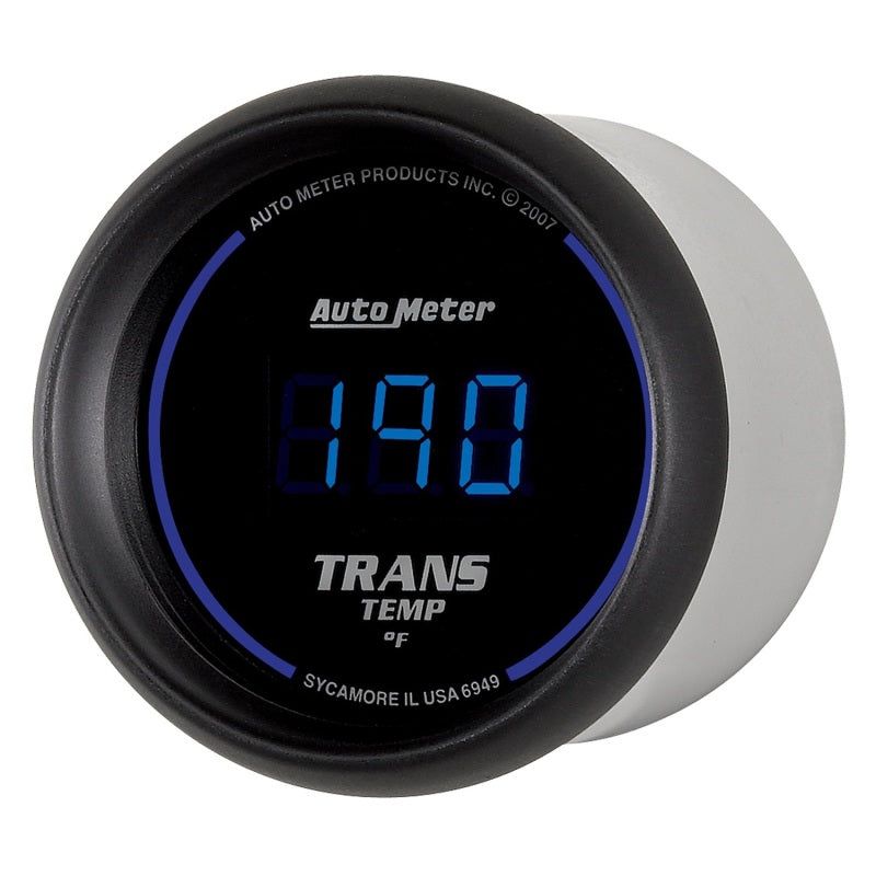 Autometer 52.4mm Black Digital Trans Temperature Gauge-Gauges-AutoMeter-ATM6949-SMINKpower Performance Parts