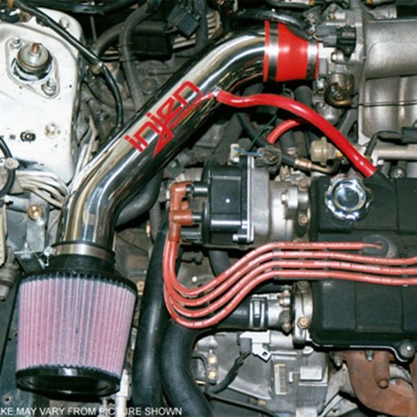 Injen 94-01 Acura Integra LS/RS L4 1.8L Black IS Short Ram Cold Air Intake - SMINKpower Performance Parts INJIS1420BLK Injen