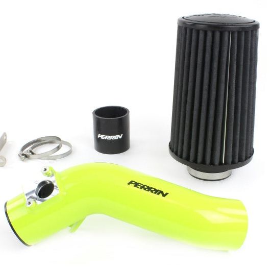 Perrin 18-21 Subaru STI Cold Air Intake - Neon Yellow - SMINKpower Performance Parts PERPSP-INT-326NY Perrin Performance