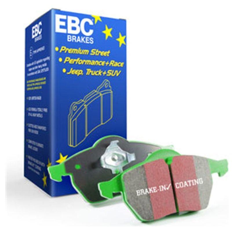 EBC 91-96 Ford Escort 1.8 Greenstuff Rear Brake Pads-Brake Pads - Performance-EBC-EBCDP2828-SMINKpower Performance Parts