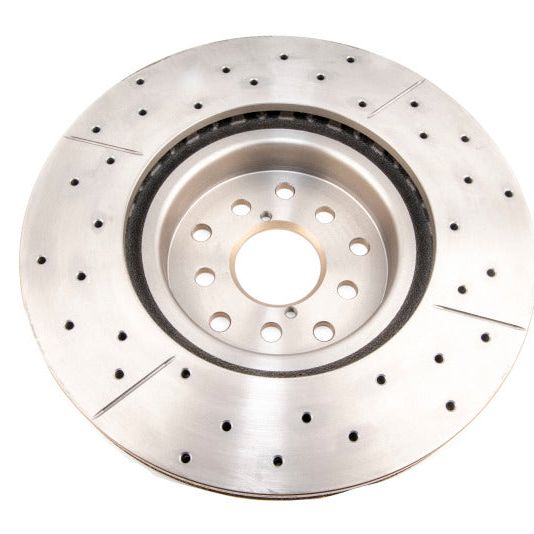 DBA 05-08 Legacy GT Front Drilled & Slotted Street Series Rotor-Brake Rotors - Slot & Drilled-DBA-DBA2650X-10-SMINKpower Performance Parts