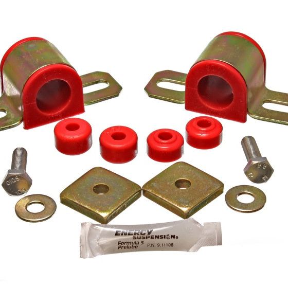Energy Suspension 95-98 Nissan 240SX (S14) Red 27mm Front Sway Bar Frame Bushings (Sway bar end link - SMINKpower Performance Parts ENG7.5114R Energy Suspension