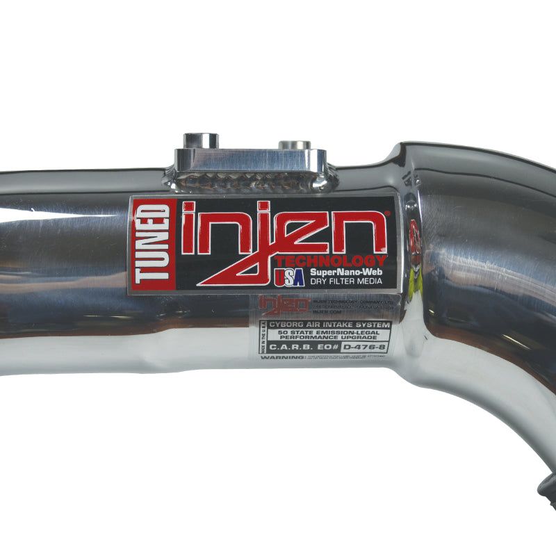 Injen 06-09 Civic Si 2.0L 4Cyl. Coupe & Sedan Polished Short Ram Intake-Cold Air Intakes-Injen-INJSP1577P-SMINKpower Performance Parts