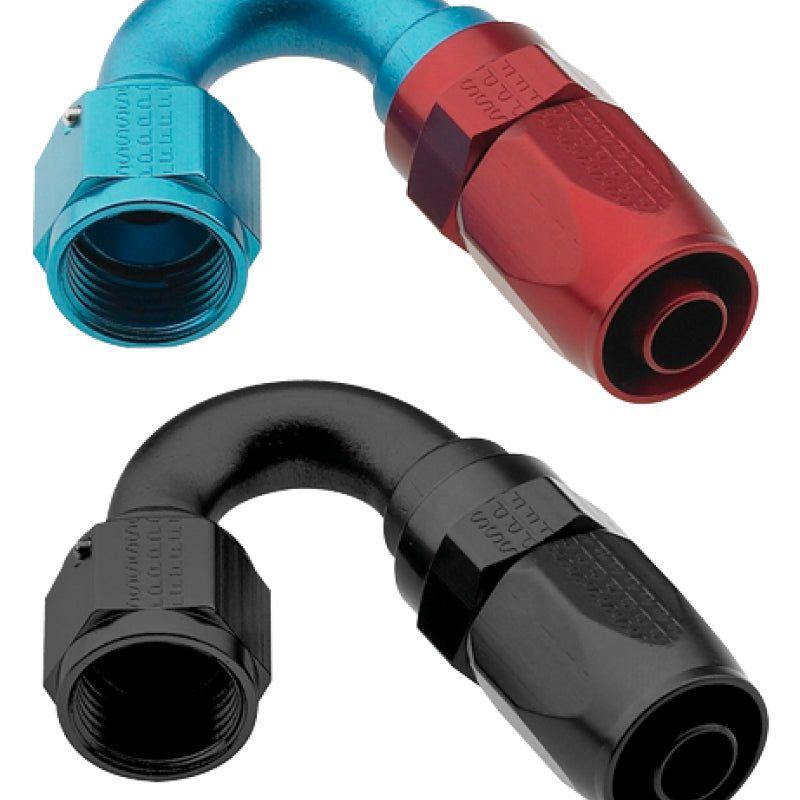 Fragola -6AN x 150 Degree Pro-Flow Hose End - Black - SMINKpower Performance Parts FRA231506-BL Fragola