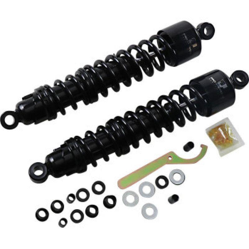 Progressive Harley 413 Series Shock 15.0in - Black - SMINKpower Performance Parts PGR413-4041B Progressive